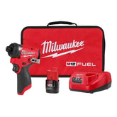 Milwaukee 3453-21 M12 FUEL Impact Driver 1 Battery Kit