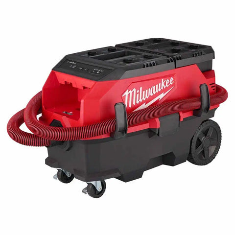 Milwaukee 0888-20 M18 FUEL 9 Gallon Dual Battery Dust Extractor with PACKOUT Compatibility
