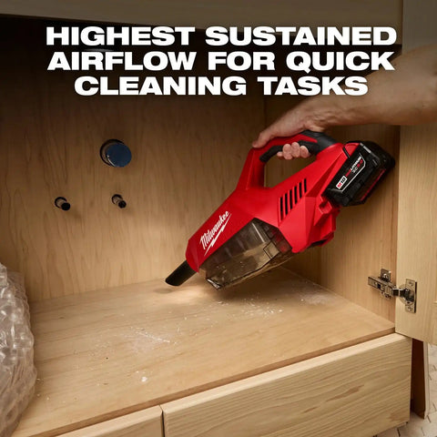 Milwaukee 0892-20 M18 Brushless Handheld Vacuum with HEPA filter and accessories (Tool Only)