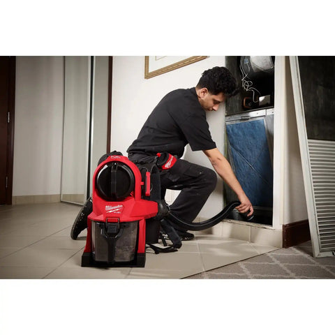Milwaukee 0895-20 M18 FUEL 3-in-1 Backpack Vacuum with HEPA Filter and Accessories