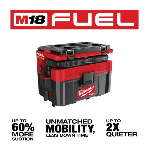 Milwaukee  0970-20 M18 FUEL PACKOUT 2.5 Gallon Wet/Dry Vacuum