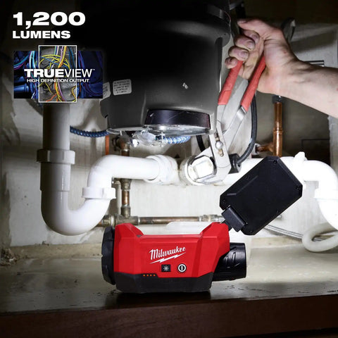 Milwaukee 2350-20 M12 ROVER Multi-Directional Flood Light with PACKOUT Compatibility