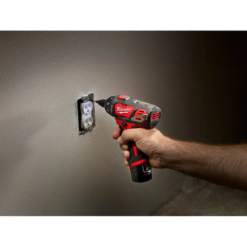 Milwaukee 2401-22 M12 Lithium-Ion 12V 1/4" Hex Screwdriver Kit