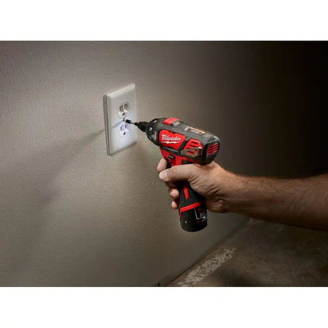 Milwaukee 2401-22 M12 Lithium-Ion 12V 1/4" Hex Screwdriver Kit