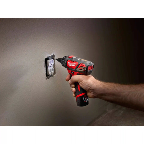 Milwaukee 2401-22 M12 Lithium-Ion 12V 1/4" Hex Screwdriver Kit
