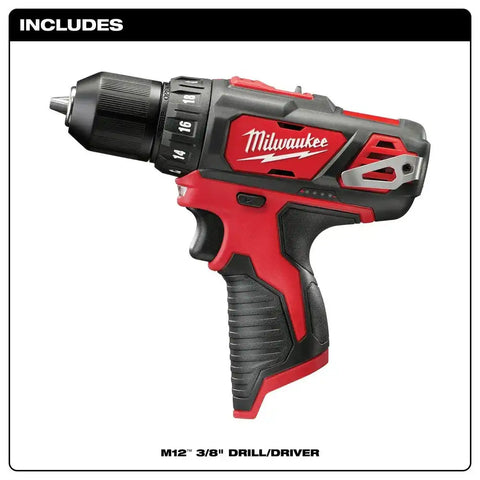 Milwaukee 2407-20 M12 3/8” Drill/Driver (Bare)
