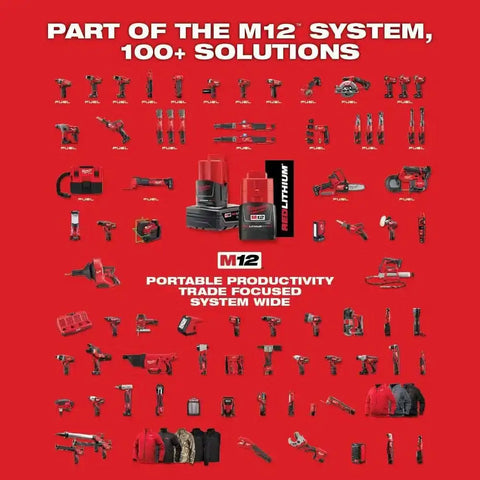 Milwaukee 2426-20 M12 Lithium-Ion Multi-Tool (Bare)