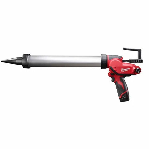 Milwaukee 2442-21 M12 20oz. Aluminum Barrel Sausage Style Caulk and Adhesive Gun Kit