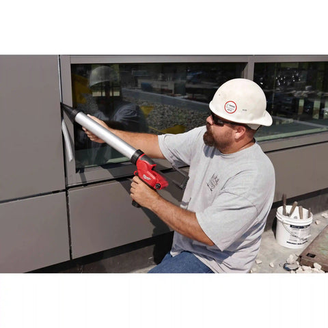 Milwaukee 2442-21 M12 20oz. Aluminum Barrel Sausage Style Caulk and Adhesive Gun Kit