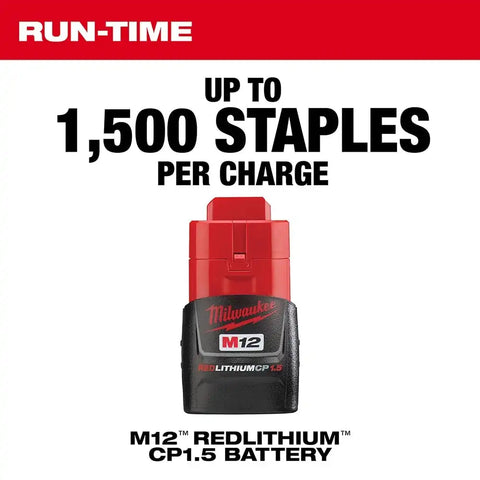 Milwaukee  2447-20 M12 3/8" Crown Stapler