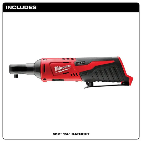 Milwaukee 2456-20 M12™ Cordless 1/4" Ratchet