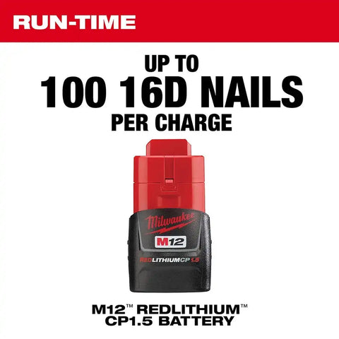 Milwaukee 2458-20 M12™ PALM NAILER TOOL ONLY