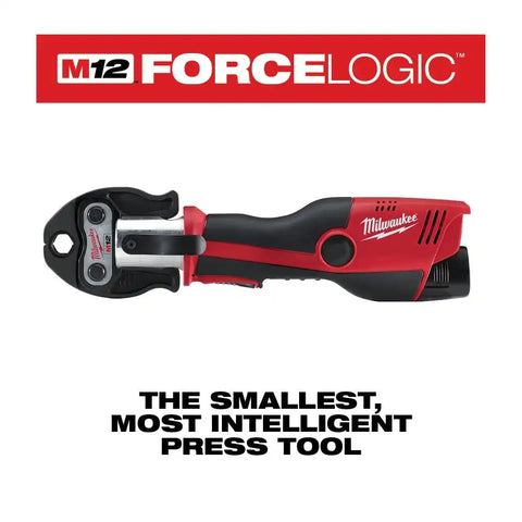 Milwaukee 2473-22 M12 Force Logic Press Tool 1/2" - 1" Kit