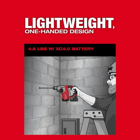 Milwaukee 2508-20 M12 FUEL 5/8" SDS Plus Rotary Hammer