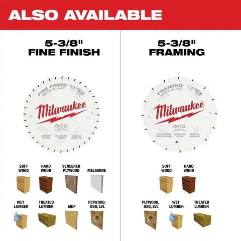 Milwaukee 2521-21HO M12 FUEL 5-3/8" Circular Saw Kit