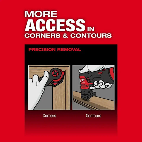 Milwaukee 2531-20 M12 FUEL Orbital Detail Sander