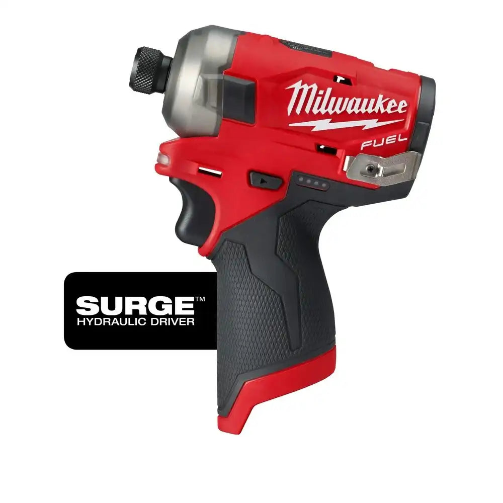 Milwaukee 2551-80 M12 FUEL SURGE 1/4" Hex Hydraulic Driver Bare Tool (Reconditioned)