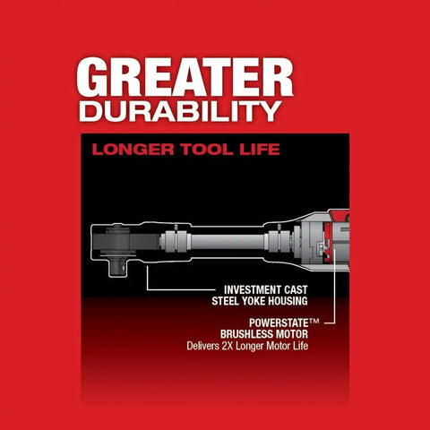 Milwaukee 2560-20 M12 FUEL 3/8" Extended Reach Ratchet Bare Tool