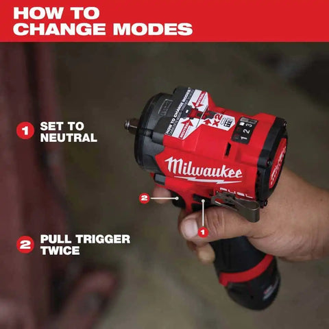 Milwaukee 2562-20 M12 FUEL Stubby 3/8" Impact Wrench