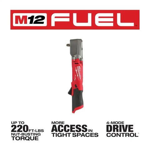 Milwaukee 2564-20 M12 FUEL 3/8" Right Angle Impact Wrench w/Friction Ring (Bare Tool)
