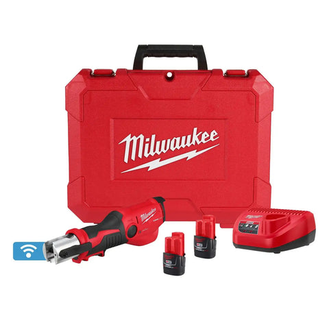 Milwaukee 2573-20 M12 FORCE LOGIC Press Tool Kit with ONE-KEY (Bare Tool)