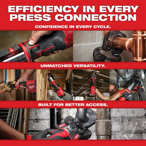 Milwaukee 2573-20 M12 FORCE LOGIC Press Tool Kit with ONE-KEY (Bare Tool)