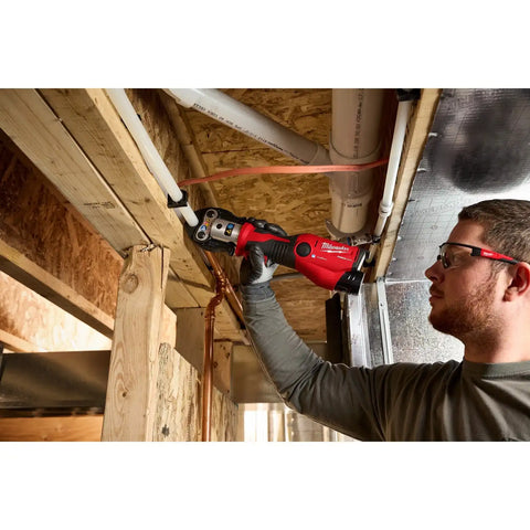 Milwaukee 2573-22 M12 FORCE LOGIC Press Tool Kit with ONE-KEY 1/2 in. to 1 in. CTS-V Jaws (2 Batteries)