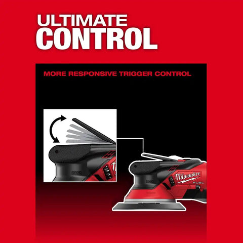 Milwaukee 2584-20 M12 FUEL 6" Random Orbital Sander (3/32")