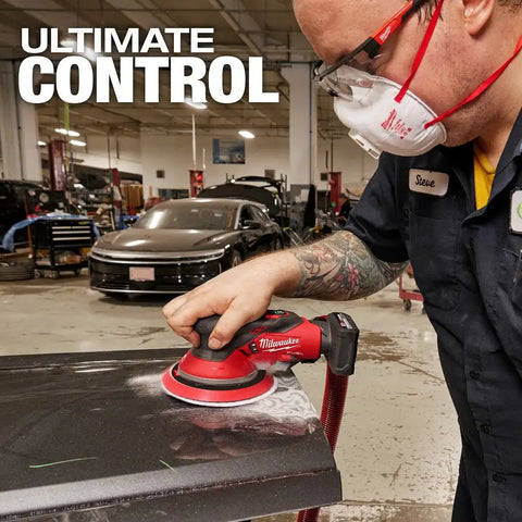 Milwaukee 2585-22CX M12 FUEL 6" Random Orbital Sander Kit (3/16")