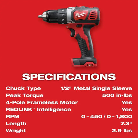 Milwaukee 2606-20 M18 1/2" Drill Driver Bare