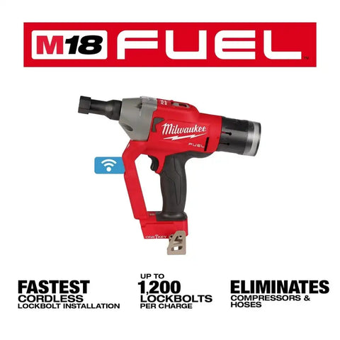 Milwaukee 2661-20 M18 FUEL 1/4" Lockbolt Tool w/ ONE-KEY