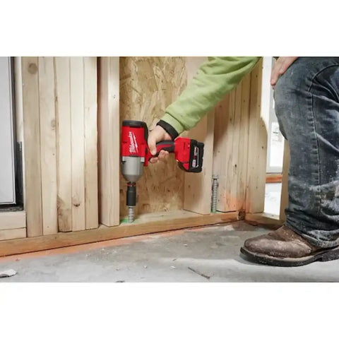 Milwaukee 2666-21B M18 18V Lithium-Ion Brushless Cordless 1/2 in. Impact Wrench with Friction Ring Kit