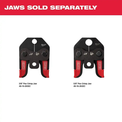 Milwaukee 2674-82C M18 Short Throw Press Tool Kit with PEX Crimp Jaws (Reconditioned)