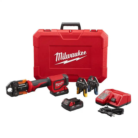 Milwaukee 2674-82P M18 Short Throw Press Tool Kit with Viega PureFlow Jaws (Reconditioned)