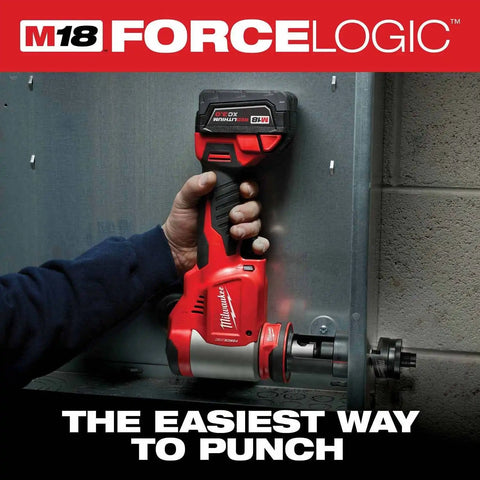 Milwaukee 2676-04 M18 FORCE LOGIC 10 Ton Knockout Tool 1/2" to 4"