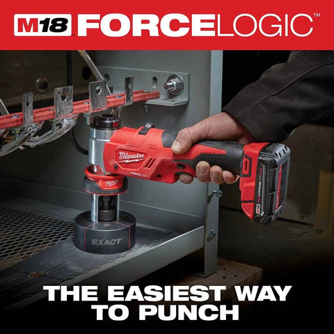 Milwaukee 2677-02 M18 FORCE LOGIC 6T Knockout Tool 1/2" - 2"