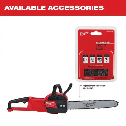 Milwaukee 2727-20 M18 FUEL 16" Chainsaw (Tool Only)