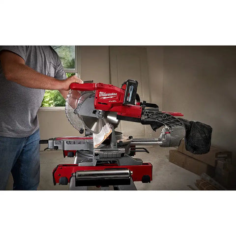 Milwaukee 2734-80 M18 FUEL Dual Bevel Sliding Compound Miter Saw Bare Tool (Reconditioned)