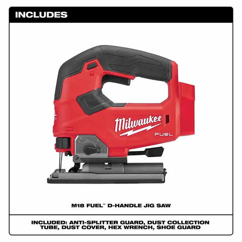 Milwaukee 2737-20 M18 FUEL D-Handle Jig Saw Bare Tool