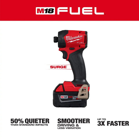 Milwaukee 2761-22 M18 FUEL SURGE 1/4" Hex Hydraulic Driver Kit