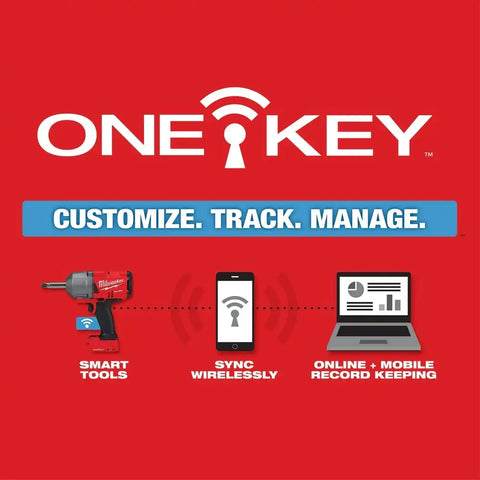 Milwaukee 2769-20 M18 FUEL 1/2" Ext. Anvil Controlled Torque Impact Wrench w/ONE-KEY Bare Tool