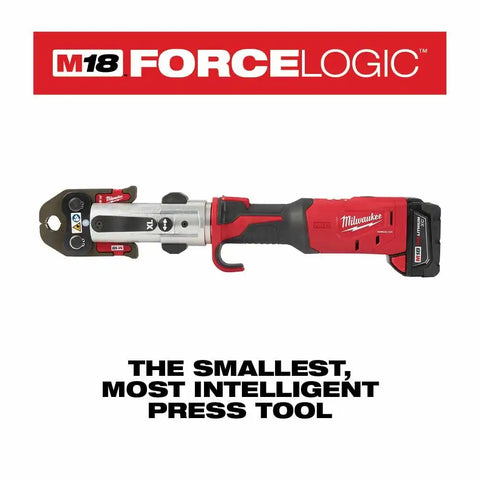 Milwaukee 2773-22L M18 FORCE LOGIC Long Throw Press Tool 1/2" to 1" Kit for Stainless Steel