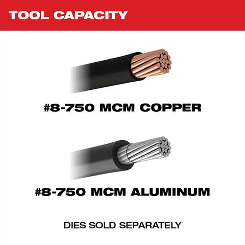 Milwaukee 2779-22 M18™ FORCELOGIC™ 750 MCM Crimper