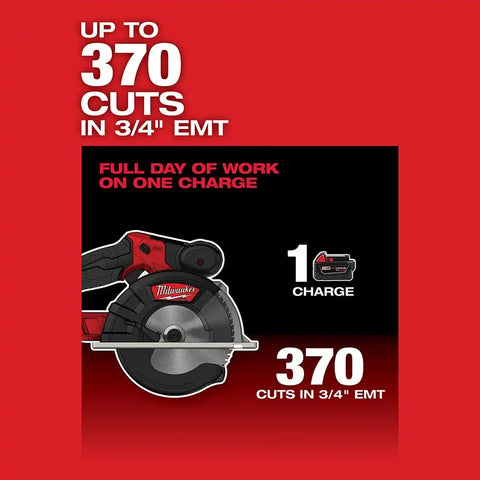 Milwaukee 2782-20 M18 FUEL 5-3/8" - 5-7/8" Metal Circular Saw Bare Tool
