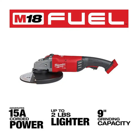 Milwaukee 2785-80 M18 FUEL 7" to 9" Large Angle Grinder (Reconditioned)