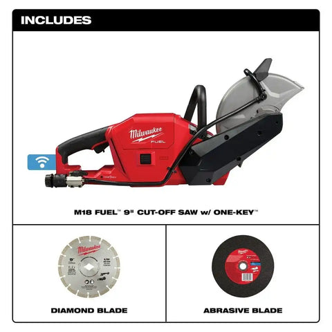 Milwaukee 2786-20 M18 FUEL 9" Cut-Off Saw w/ ONE-KEY Bare Tool
