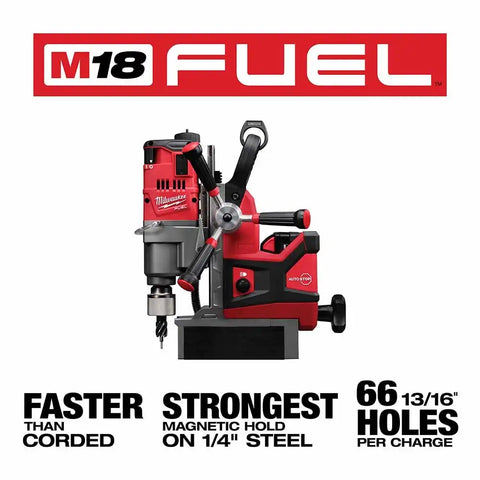 Milwaukee 2788-22HD M18 FUEL 1-1/2" Lineman Magnetic Drill HIGH DEMAND Kit
