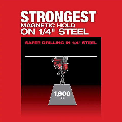 Milwaukee 2788-22HD M18 FUEL 1-1/2" Lineman Magnetic Drill HIGH DEMAND Kit