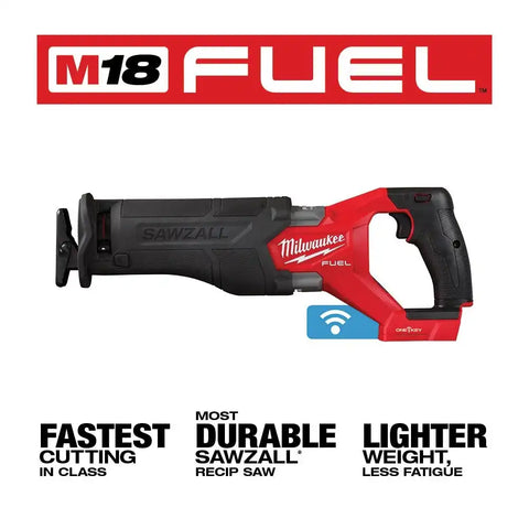 Milwaukee  2822-20 M18 FUEL™ SAWZALL® Recip Saw W/ One-Key™