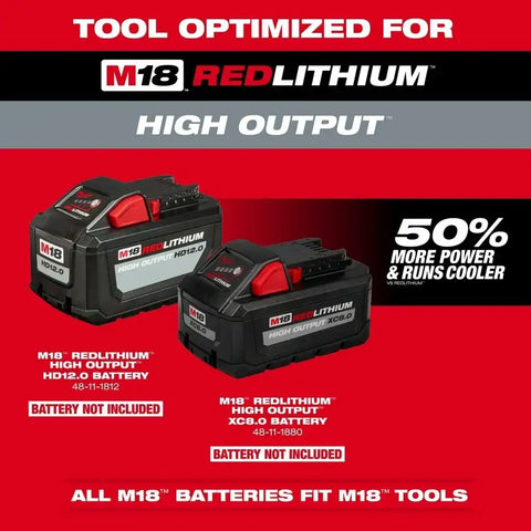 Milwaukee 2823-80 M18 FUEL 21" Self-Propelled Dual Battery Mower (Reconditioned)